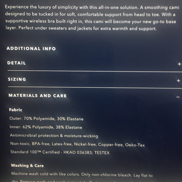 Evelyn Bobbie Smoothing Cami Black Plus Size 2X - Picture 6 of 7